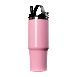 Rotating arc-shaped handle design for easy portability.