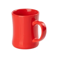 14 oz. Bright Light Bamboo Knot Ceramic Mug for Laser Engraving
