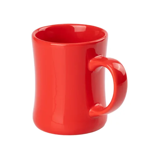 14 oz. Bright Light Bamboo Knot Ceramic Mug for Laser Engraving