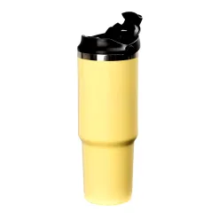 Easy-flip straw design, perfect for sipping or slurping, making your journey more enjoyable and convenient.
