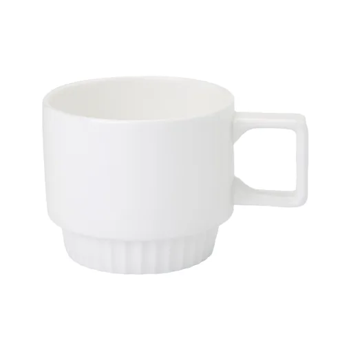 11 oz. Sublimation Stackable Bone China Coffee Mug