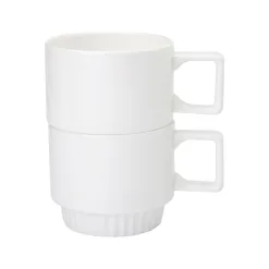 The tapered bottom design allows for effortless stacking, making storage neat and space-efficient.