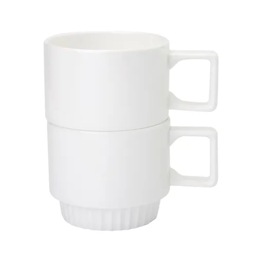 The tapered bottom design allows for effortless stacking, making storage neat and space-efficient.