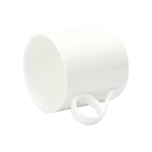 This custom mug is made from high-quality bone china.