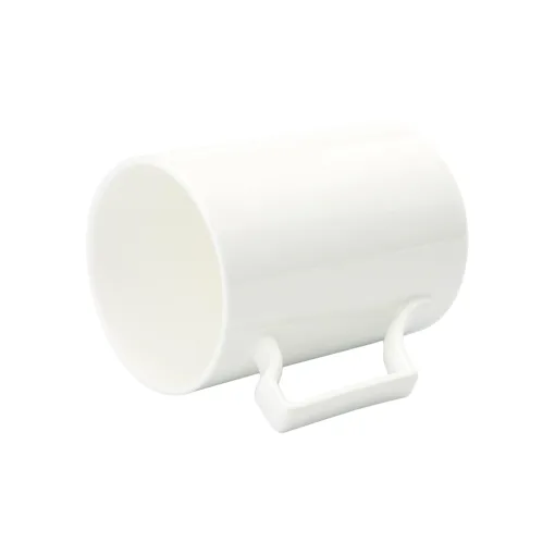 This custom mug is made from high-quality bone china.