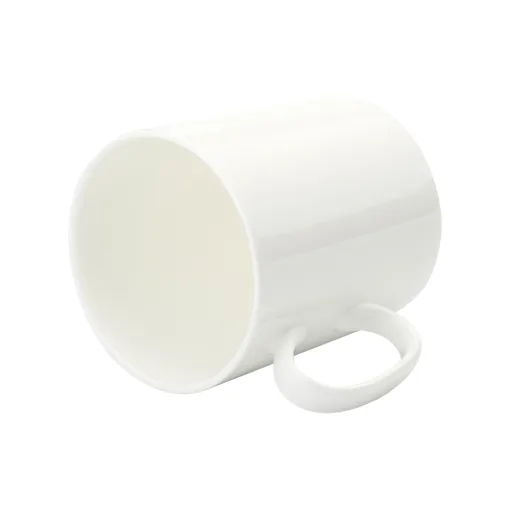 This custom mug is made from high-quality bone china.