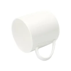 This custom mug is made from high-quality bone china.