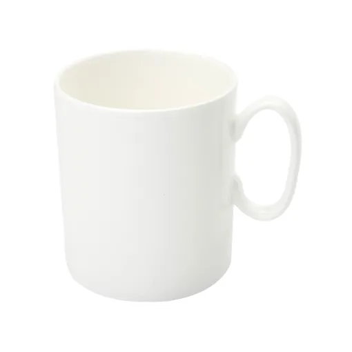 Sublimation Bone China Mug with Ear-Shaped Handle