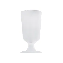 Sublimation Frosted Conical Glass Cup with Short Base