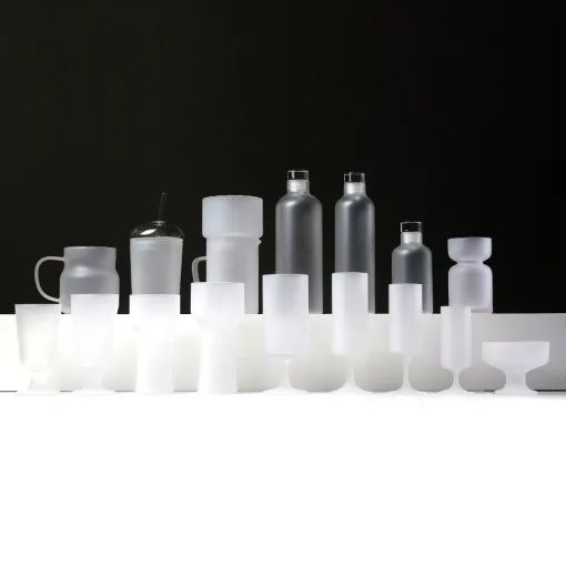 SUBLIMATION COLORED FORSTED DRINKING GLASS COLLECTION