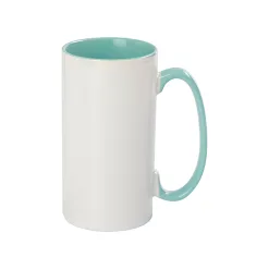 12 oz. Sublimation Two-Tone Slim Mug – Inside & Handle Colored
