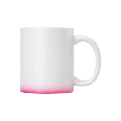 Sublimation 11 oz. Ceramic Mug with a Soft Color Fade Effect - Matte Finish