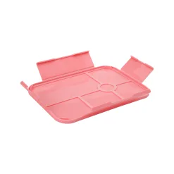 Snap-on lid — leak-proof for easy carrying.
