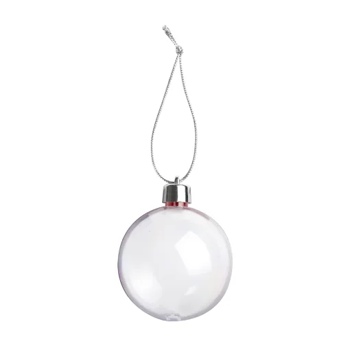 Sublimation Clear 3D Plastic Christmas Ornaments