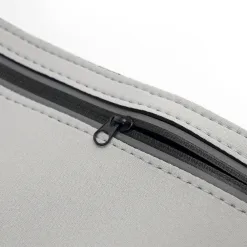 Easy-grip zipper glides smoothly for quick access.