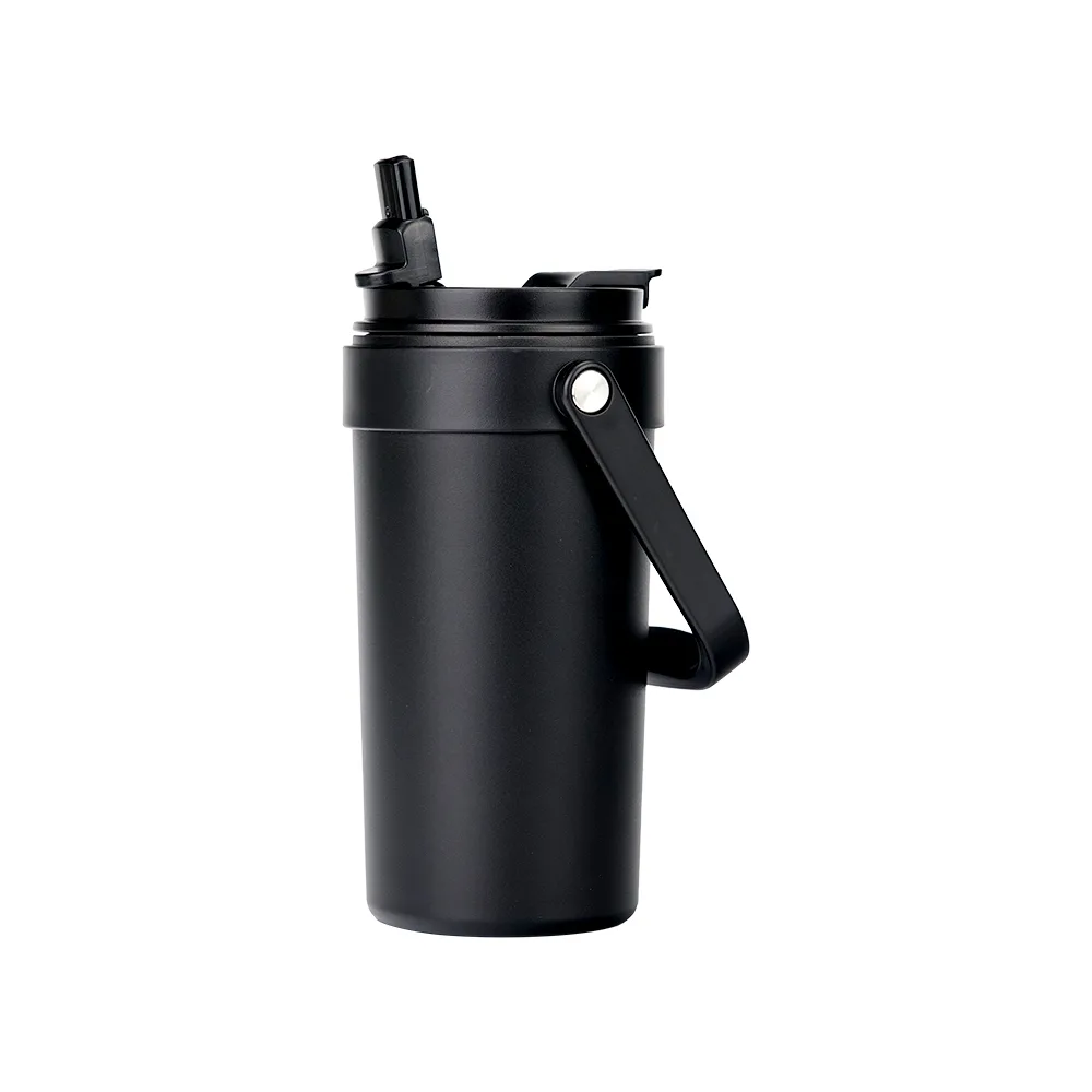 One-touch switch between straw sipping and direct drinking modes.