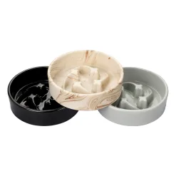 five colors: blue, beige, wood grain, gray, and black.