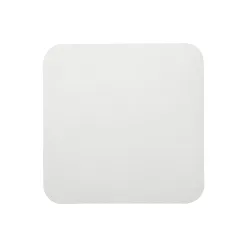 Round and square shapes available.